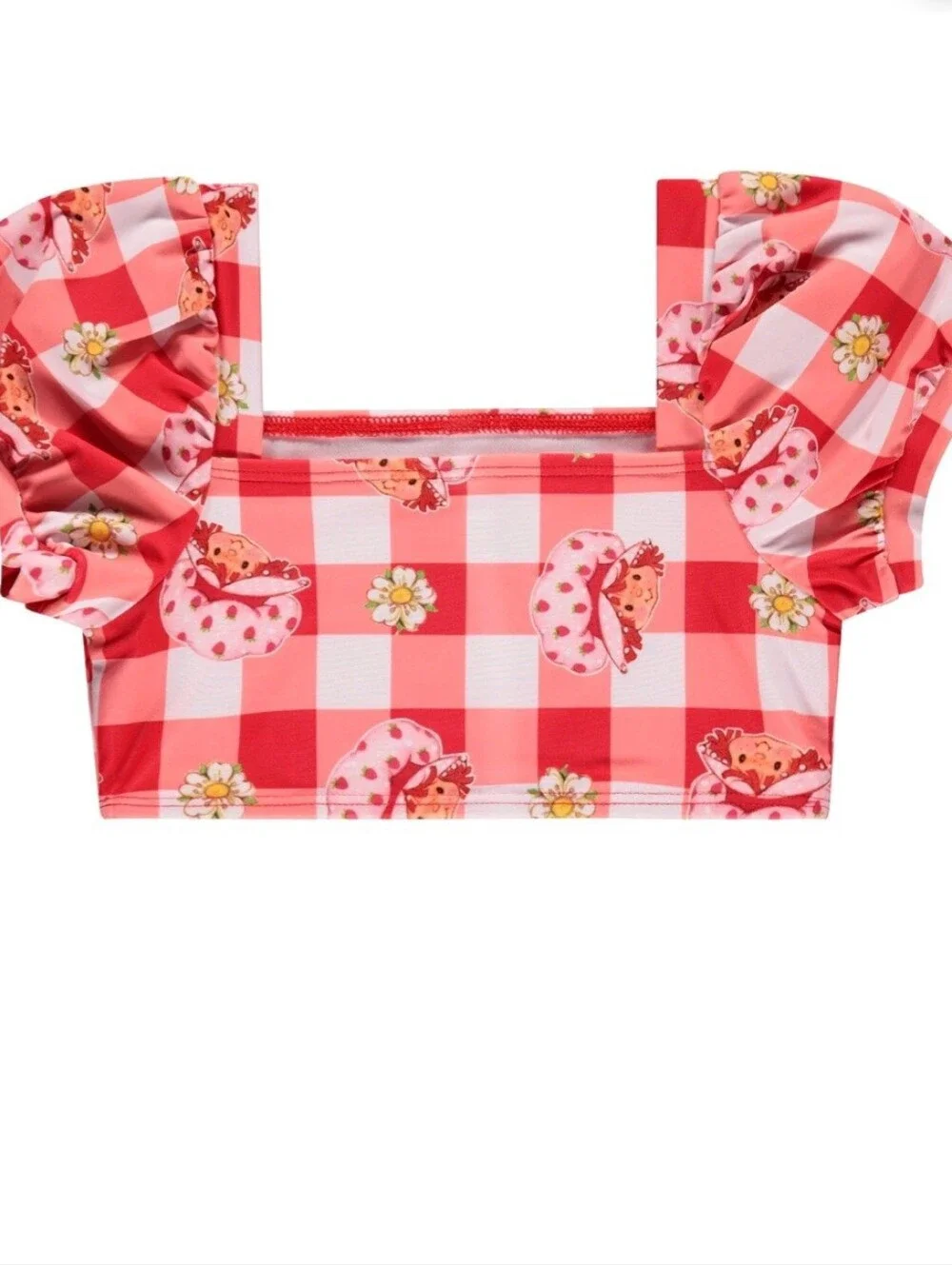 Dreamwave Toddler 2T or 3T Strawberry Shortcake 2 Piece Swimsuit Cover Up NWT